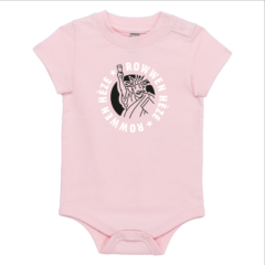 Rompertje roze Newskool logo 4.0